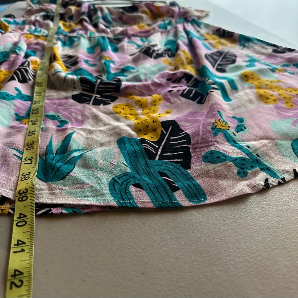 NWT Wrangler Retro One Shoulder, Bright Aztec Print Dress, Women’s Plus Size 3X - Picture 5 of 7